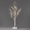 2' Lighted Birch Tree - Wire, Plastic