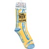 Socks - This Beer Is  Making Me Awesome - One Size Fits Most - Cotton, Nylon, Spandex