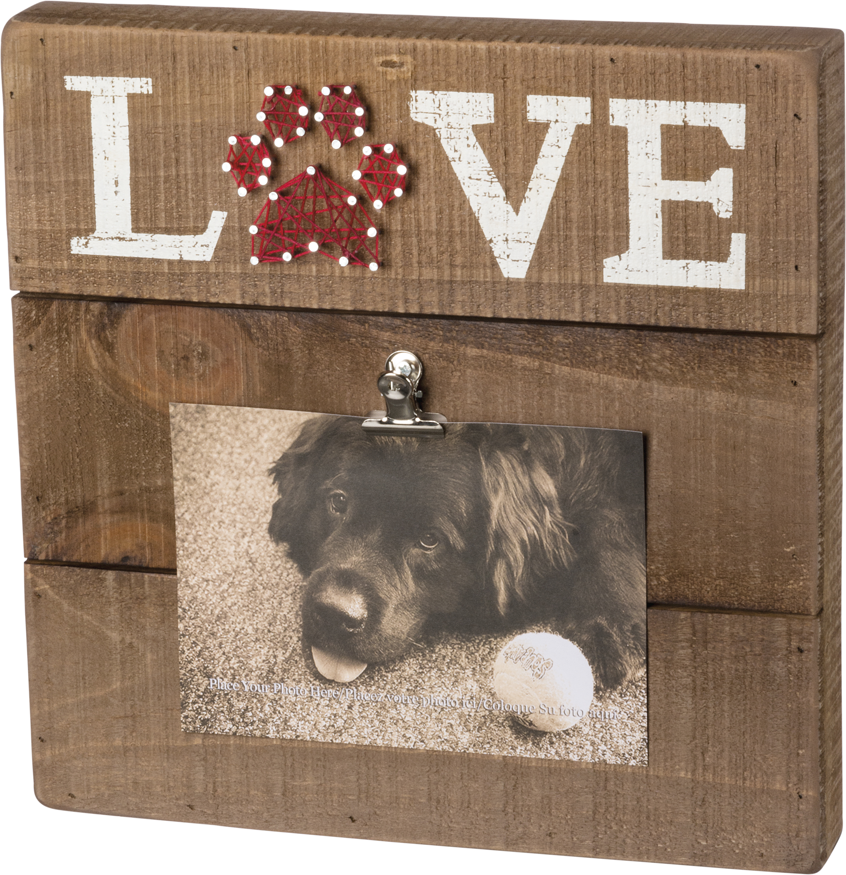 Primitives by Kathy String Art Heart All You Need Is Love And A Dog 