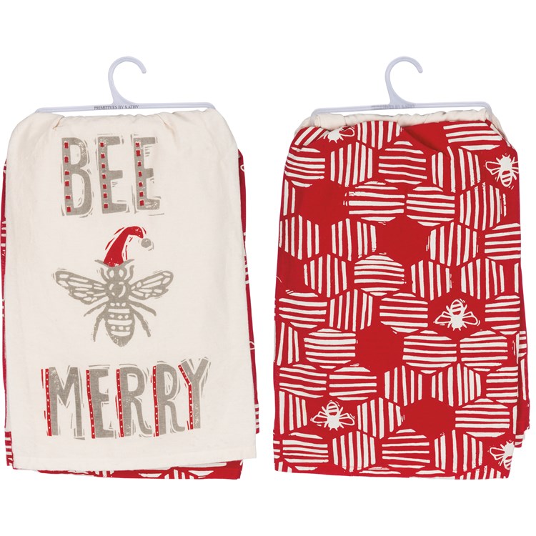 Bee Merry Kitchen Towel – Savannah Bee Company