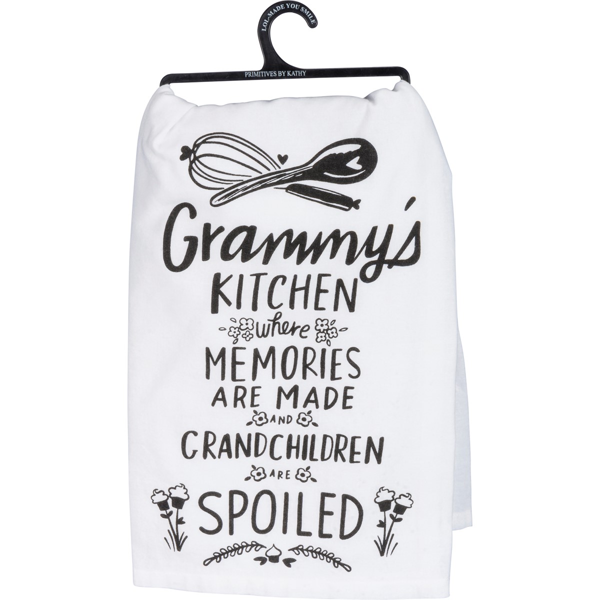 Kitchen Towel - Grammy's Kitchen Where Memories - 28" x 28" - Cotton 