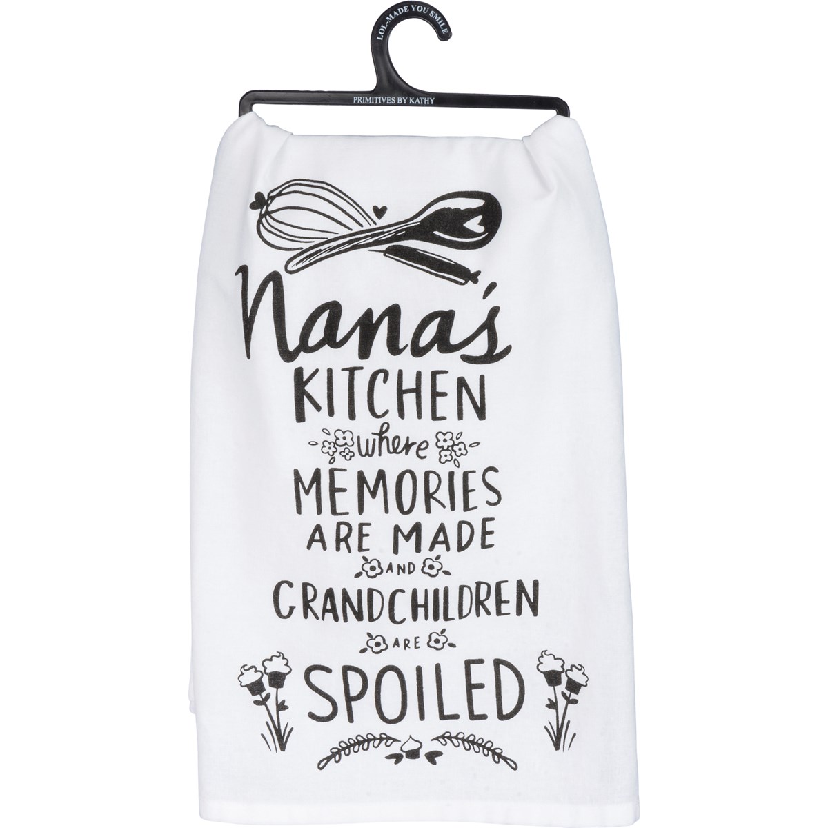 Kitchen Towel - Nana's Kitchen Where Memories - 28" x 28" - Cotton 