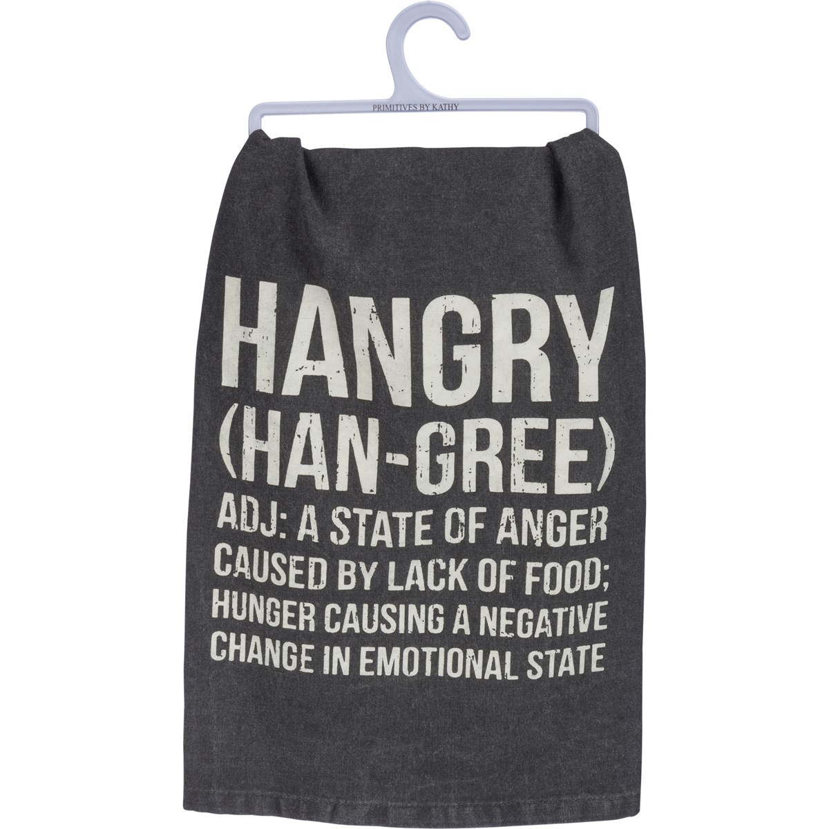 Hangry Caused By Lack Of Food Kitchen Towel - Cotton 