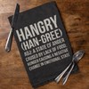 Hangry Caused By Lack Of Food Kitchen Towel - Cotton 