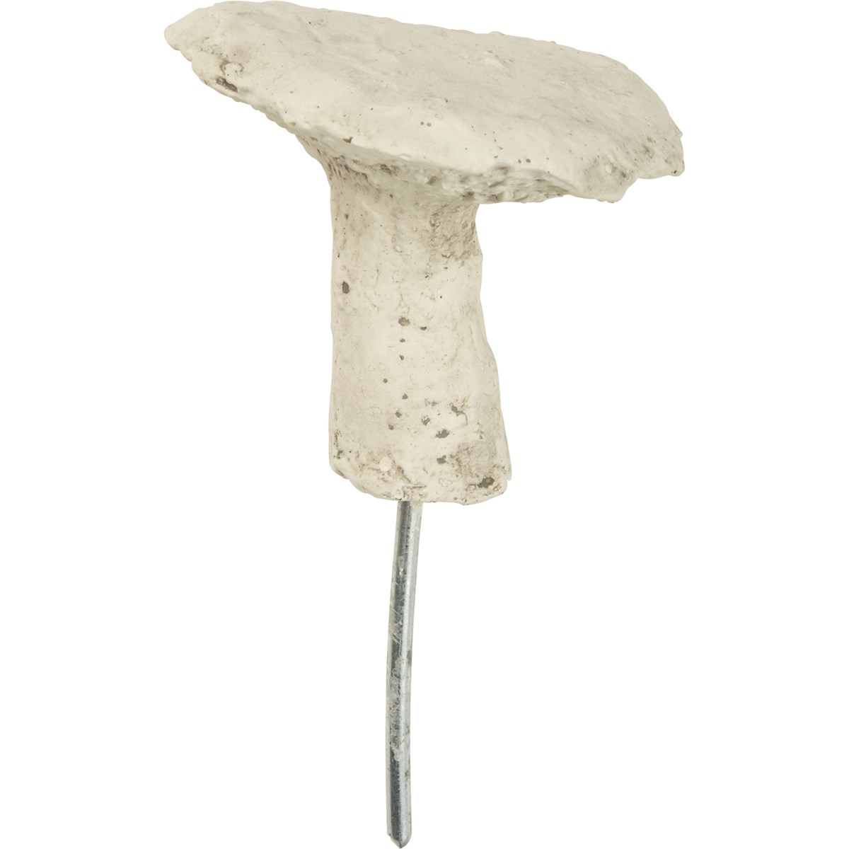 Shiitake Mushroom Garden Pick - Cement, Metal