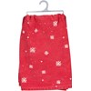 Merry Christmas & Happy New Year Kitchen Towel - Cotton