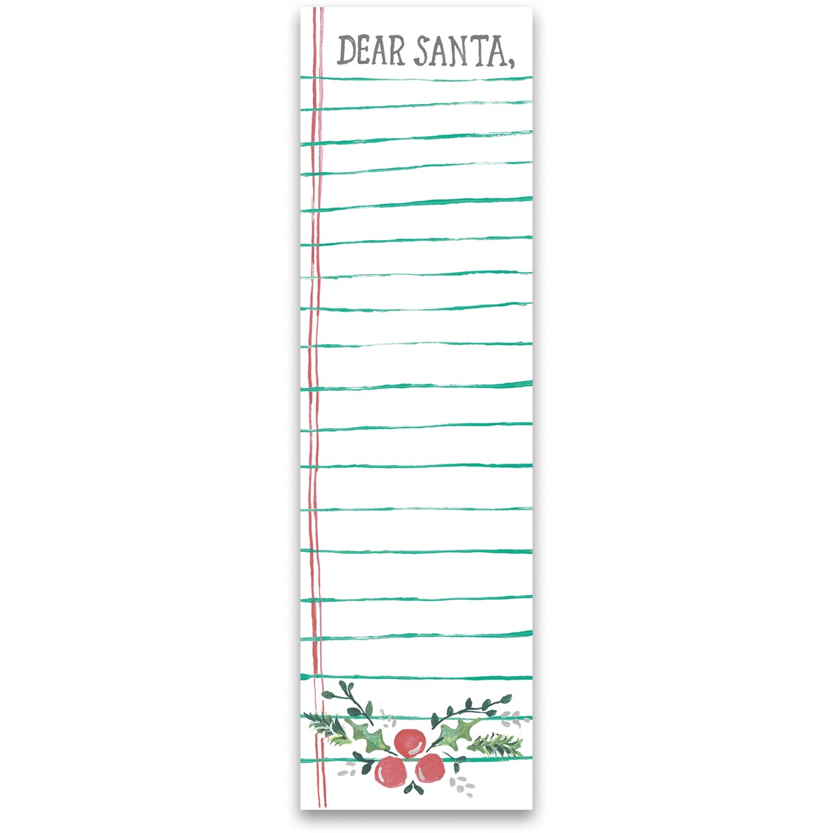 Dear Santa List Pad - Paper, Magnet