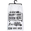 Many Have Eaten Here Few Have Died Kitchen Towel - Cotton