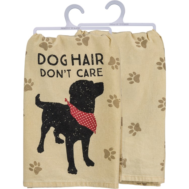 Dog Hair Don't Care Kitchen Towel - Cotton