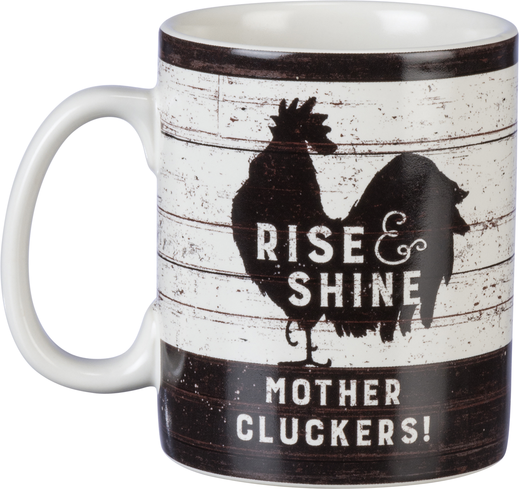 Chicken Lovers Rise And Shine Mother Cluckers 11oz Coffee Mug Great for Rooster Women Men CoWorker Kitchen Office Decor By CBT Mugs Friend Sister 