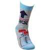 Awesome Nurse Socks - Cotton, Nylon, Spandex