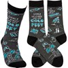 Socks - In Case You Get Cold Feet - One Size Fits Most - Cotton, Nylon, Spandex