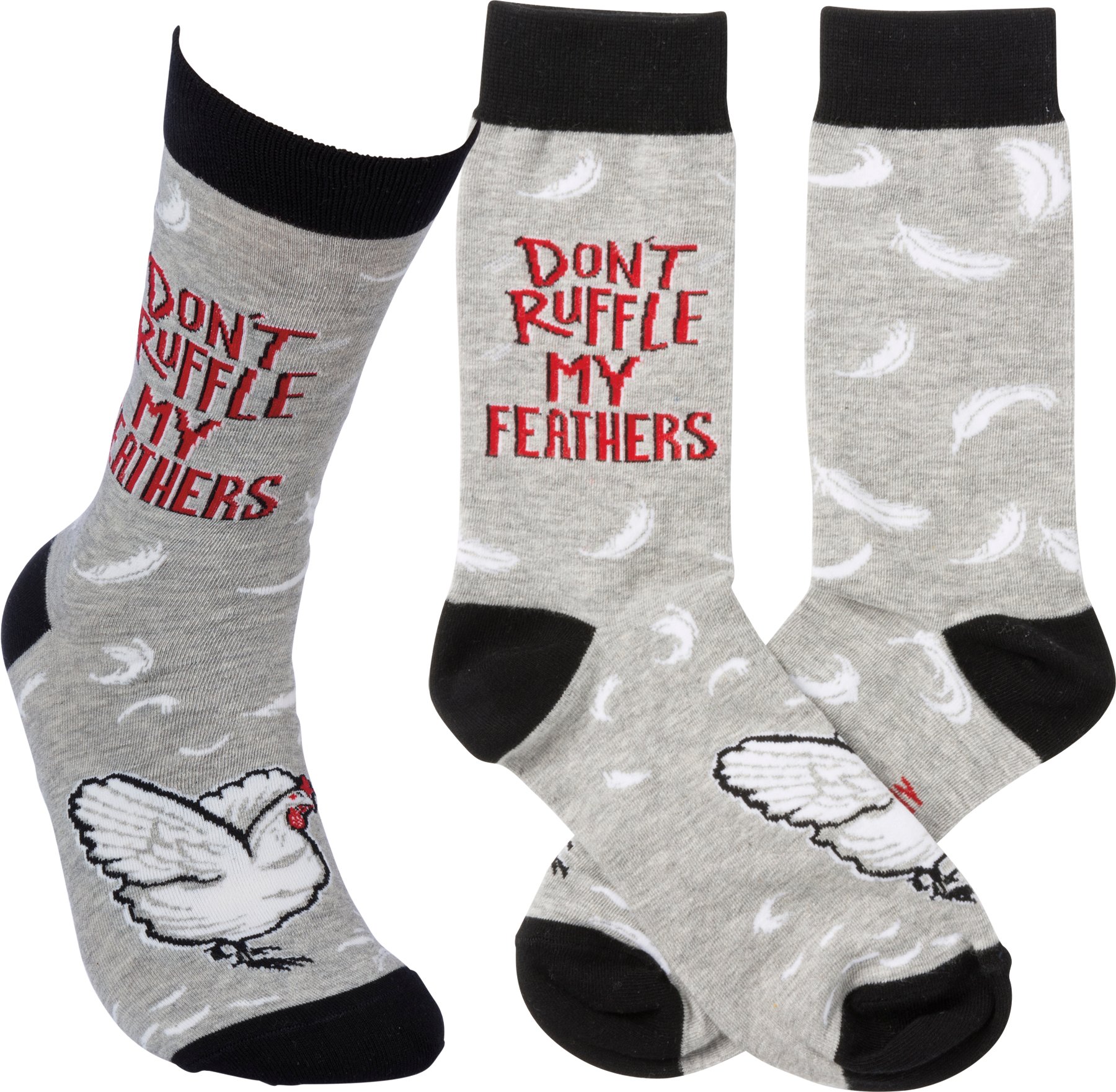 Socks Don't Ruffle My Feathers LOL Made You Smile Collection