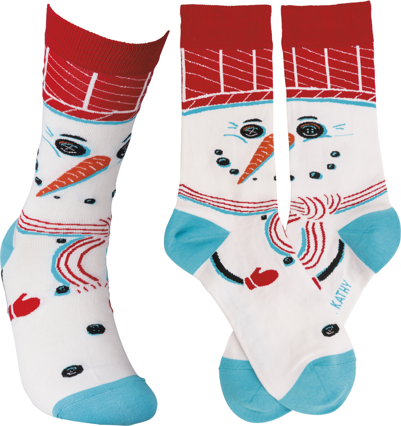 Snowman Socks | Primitives By Kathy