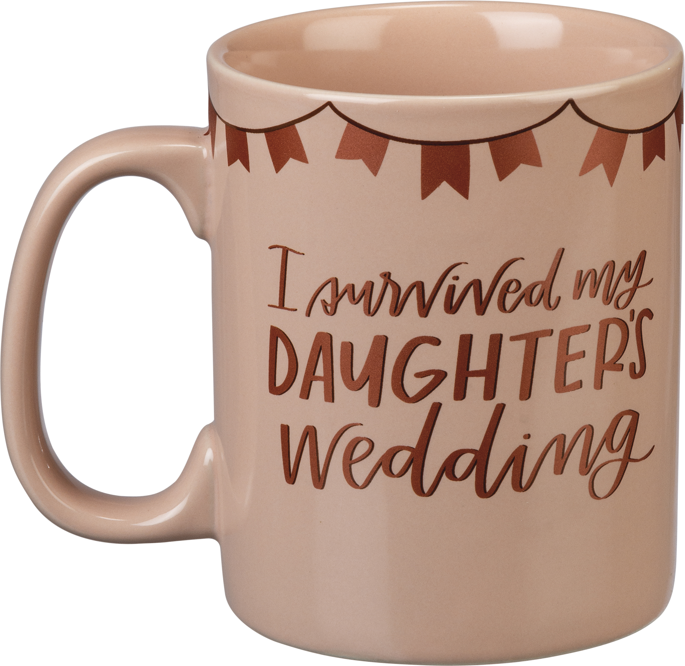 i survived my daughter's wedding mug