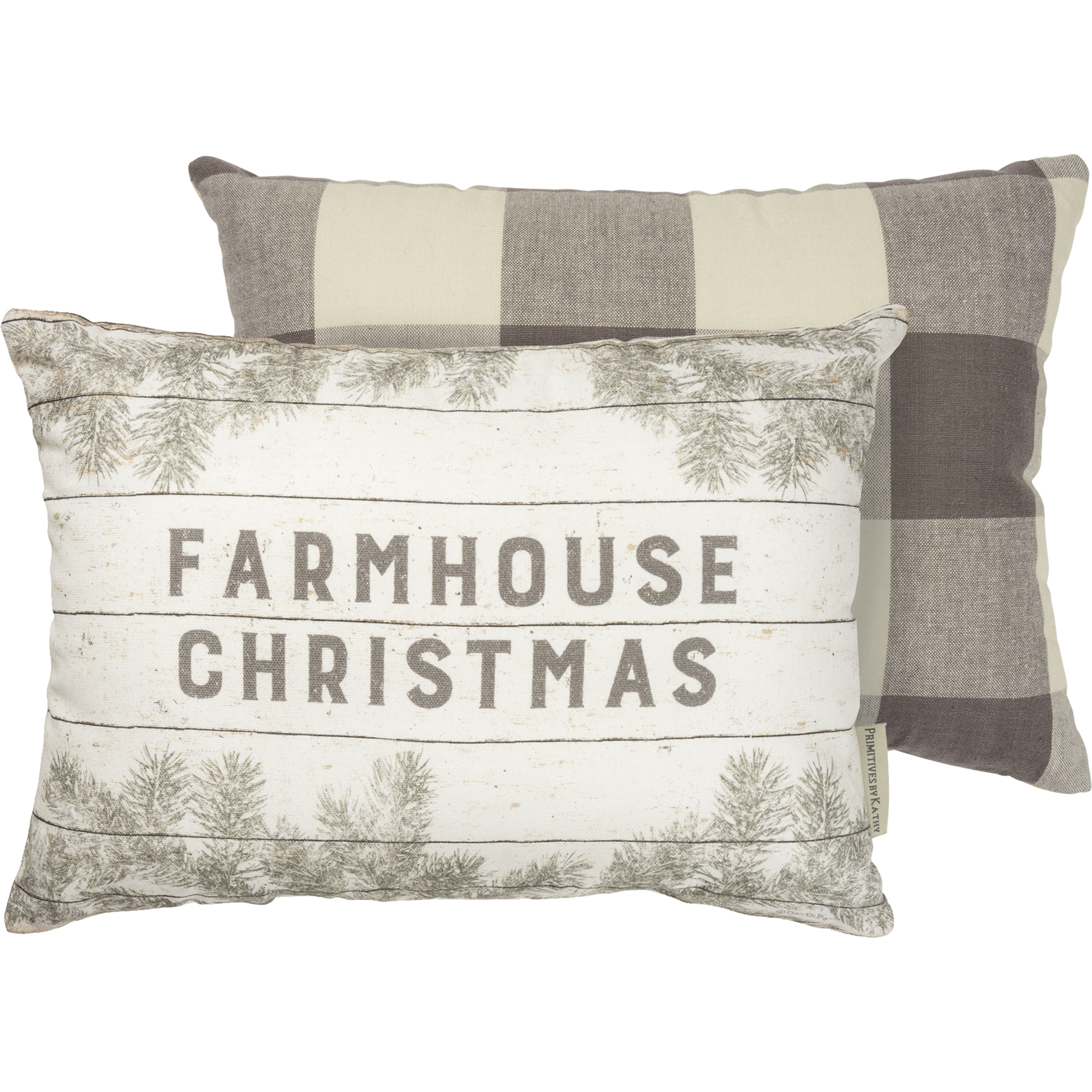 Farmhouse Christmas Pillow Primitives By Kathy