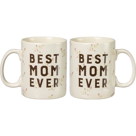 Mug - Best Mom Ever - 20 oz.  - Stoneware
