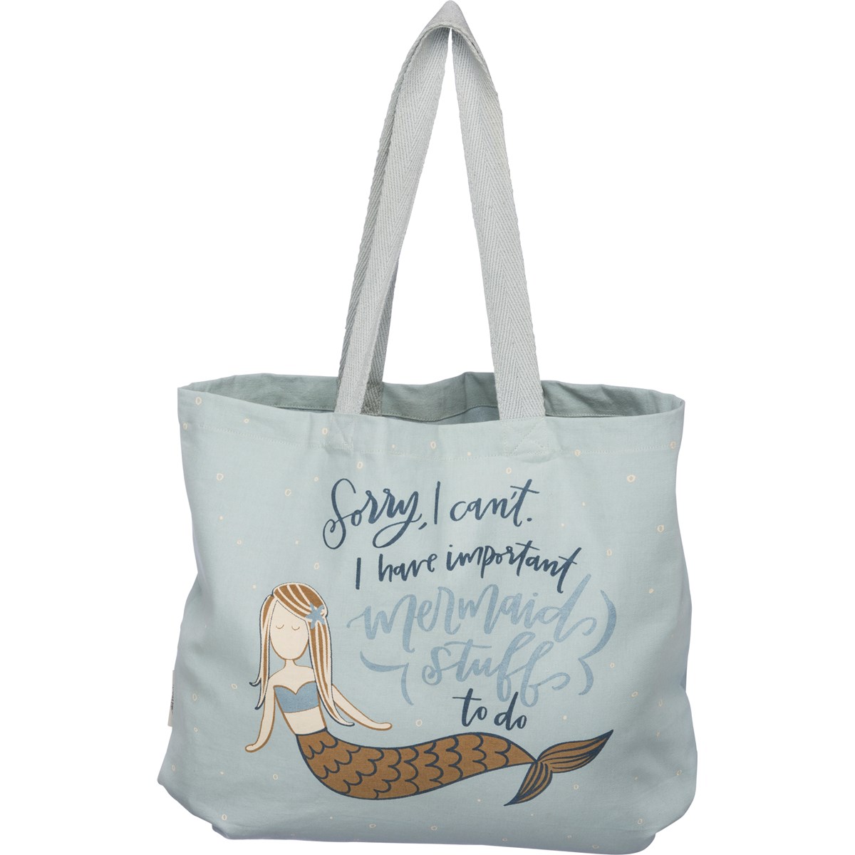 I Have Important Mermaid Stuff To Do Tote - Cotton
