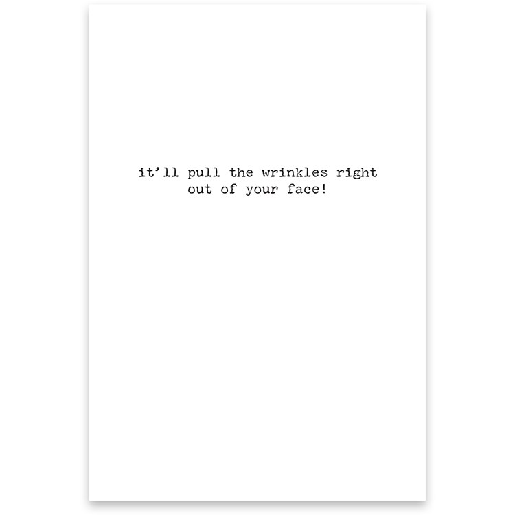 Go Braless Greeting Card - Paper