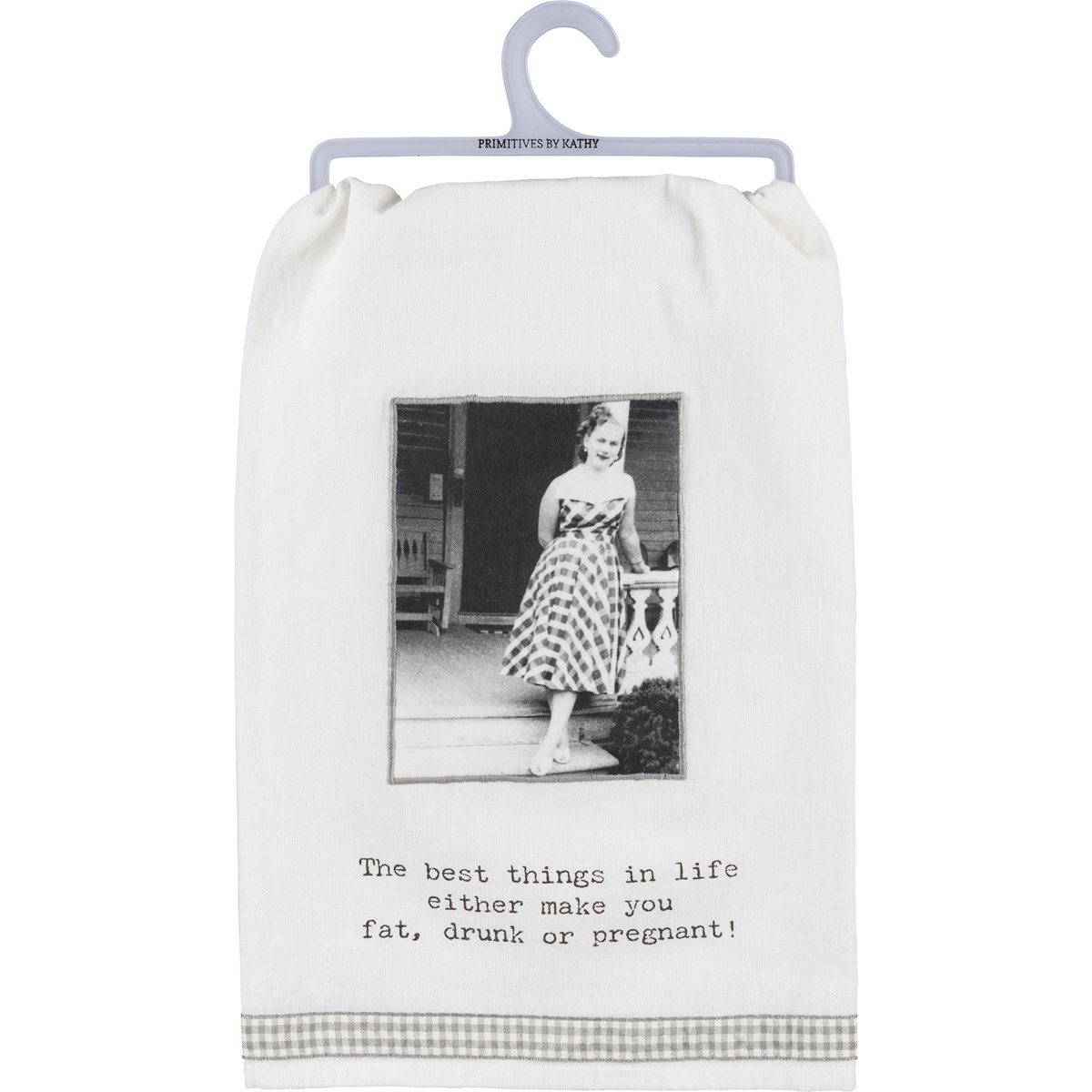 Best Things In Life Make You… Kitchen Towel - Cotton