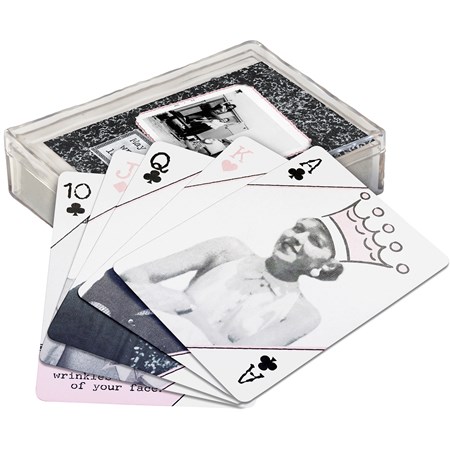 Playing Cards - Trash Talk - 2.50" x 3.50" x 1" - Paper, Acrylic