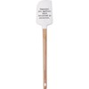 Spatula - Cupcakes Are Muffins That Believed - 2.50" x 13" x 0.50" - Silicone, Wood