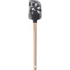 Spatula - Tastes Better With Cat Hair In It - 2.50" x 13" x 0.50" - Silicone, Wood