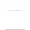 Bad Decisions Greeting Card - Paper
