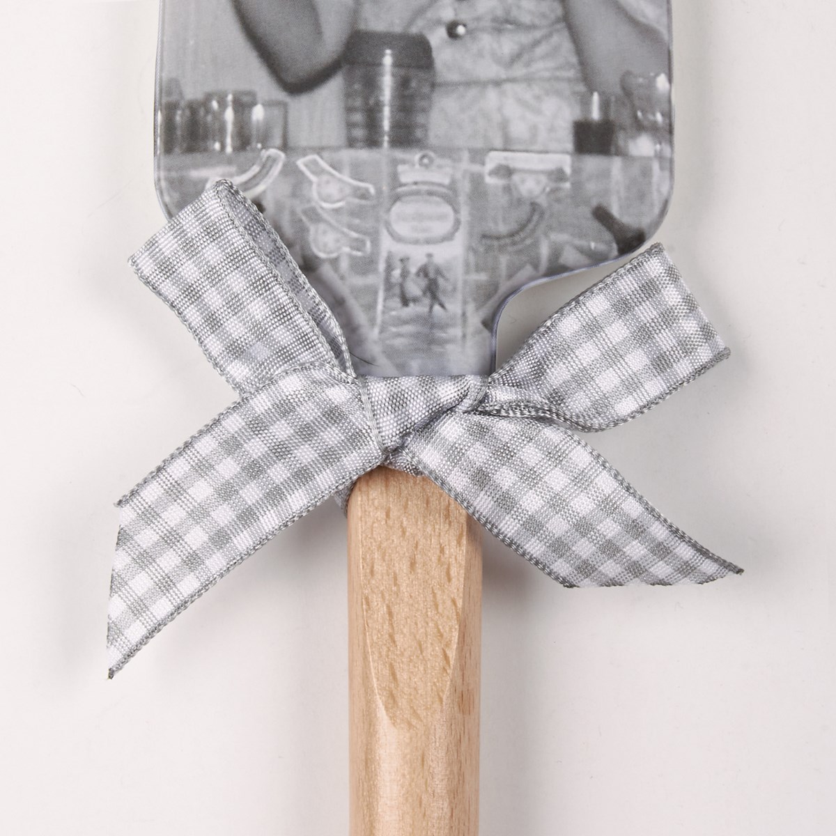 Spatula - Alcohol The Glue Holding This Together - 2.50" x 13" x 0.50" - Silicone, Wood