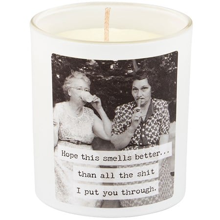 Smells Better Candle - Soy Wax, Glass, Cotton