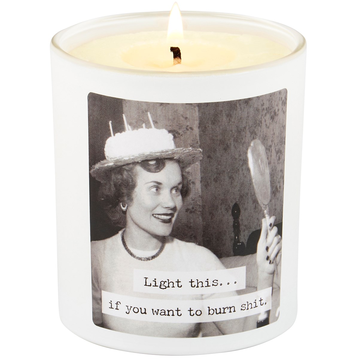 Light This Candle - Soy Wax, Glass, Cotton